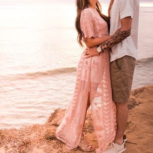 Socialite Lace Overlay Romper